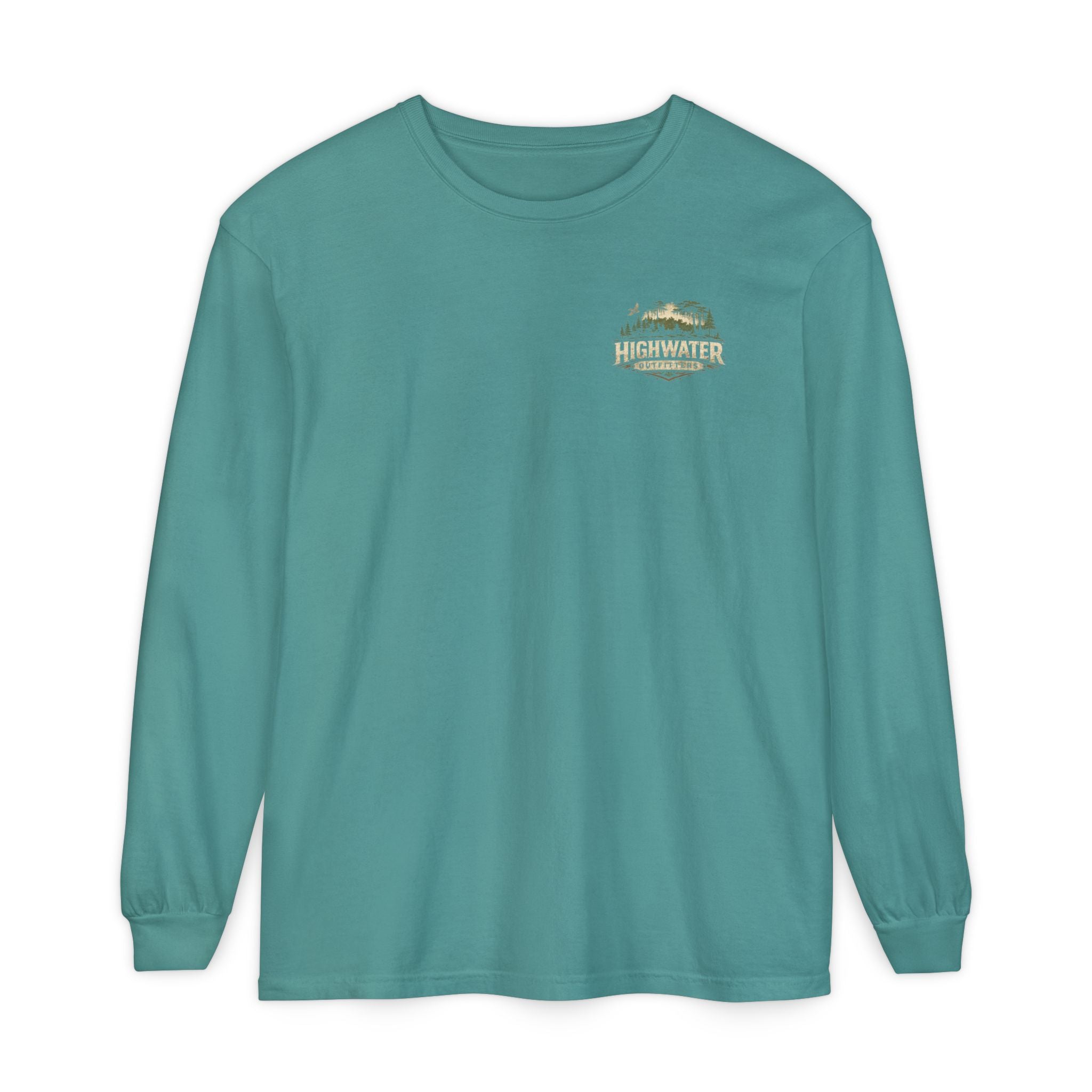 Unisex Garment-dyed Long Sleeve T-Shirt