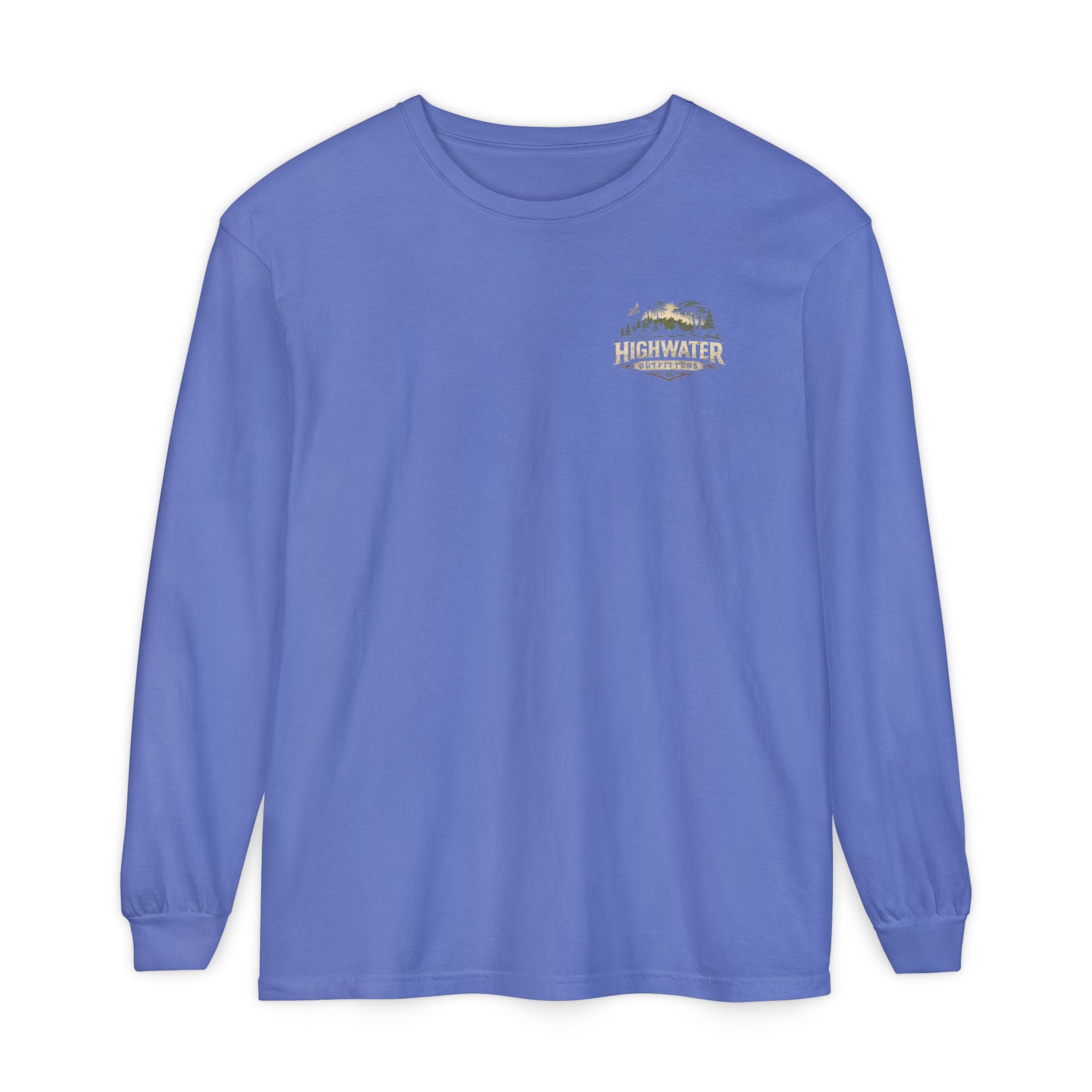 Unisex Garment-dyed Long Sleeve T-Shirt