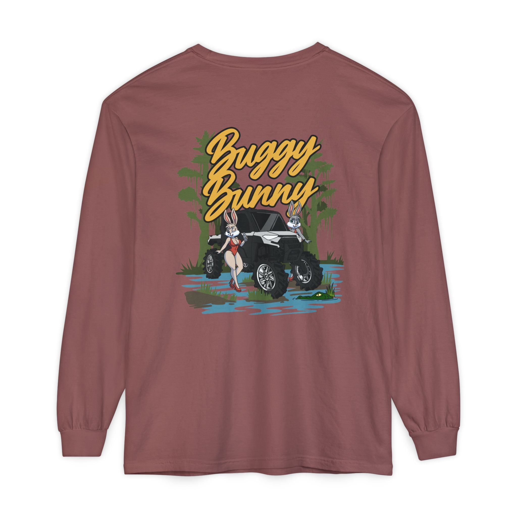 Unisex Garment-dyed Long Sleeve T-Shirt